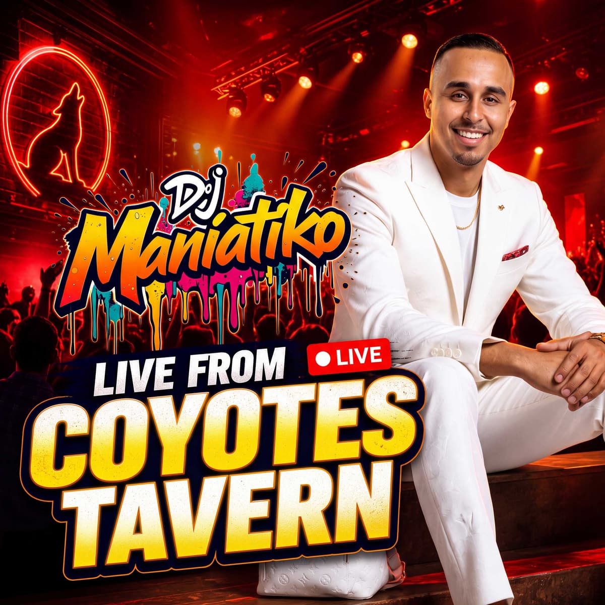 Live Party Mix From Coyotes Tavern, Newburgh, NY (08/15/2026)