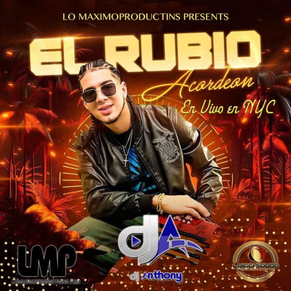 Rubio El Accordion En Vivo Eny NYC Mix 2023
