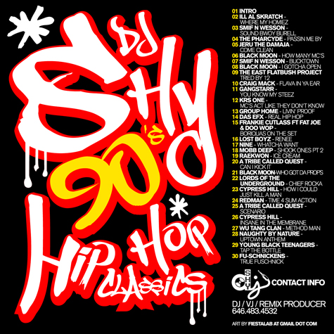 LMP Mixes 0519 : 1990’s Hip-Hop Rap Classics