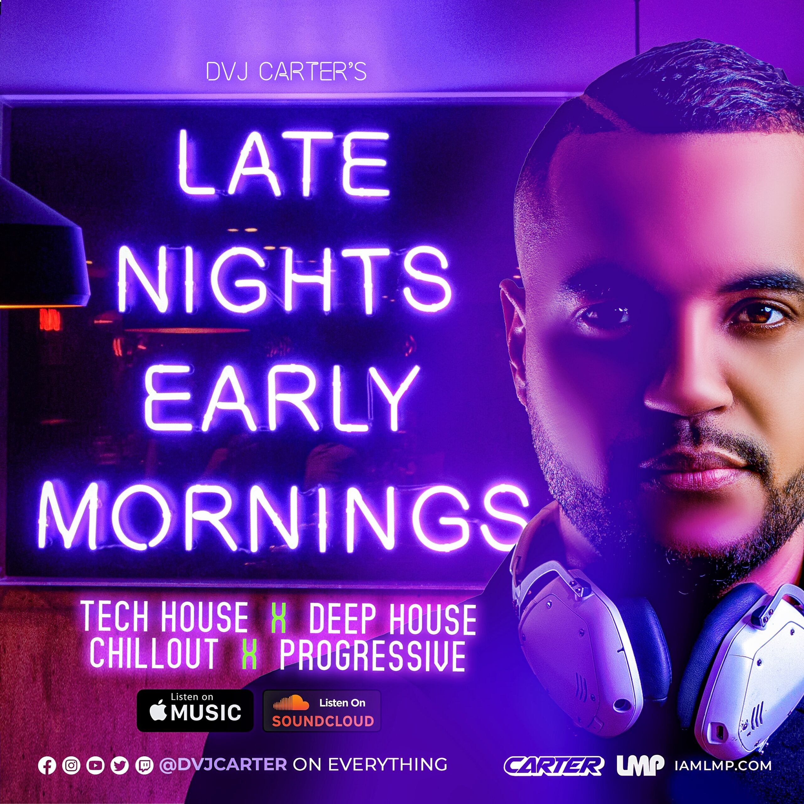DJ Carter - The Late Night Essentials Deep Tech & Tropical House 2021