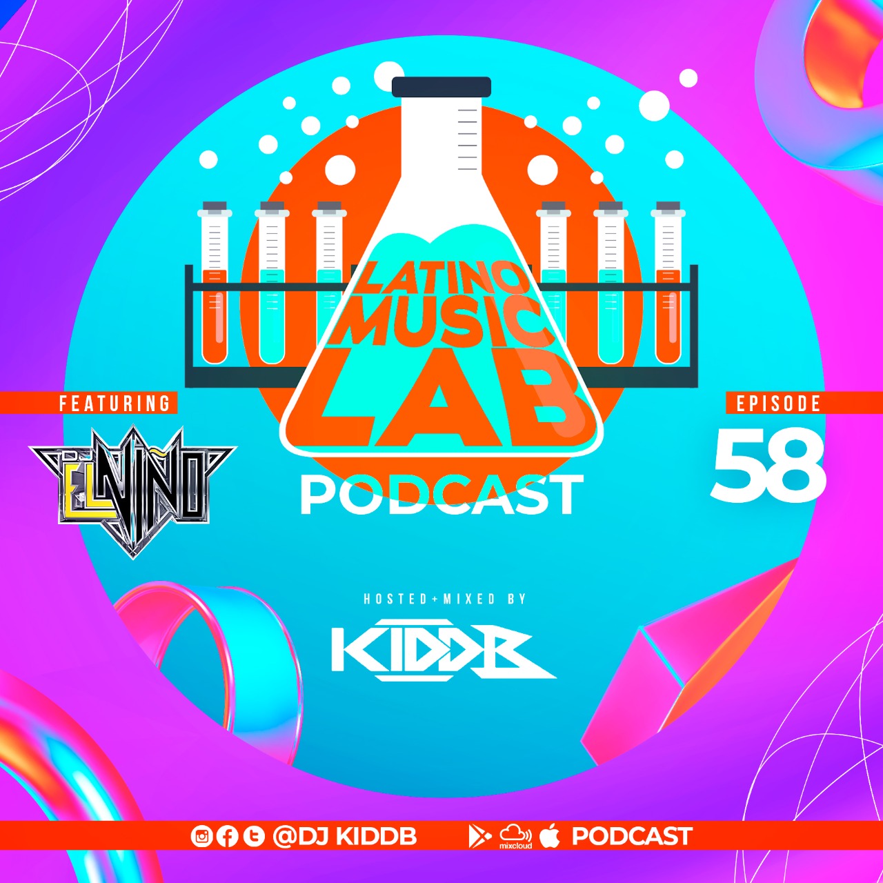 DJ Kidd B & DJ El Nino - Latino Music Lab Podcast Episode 0058