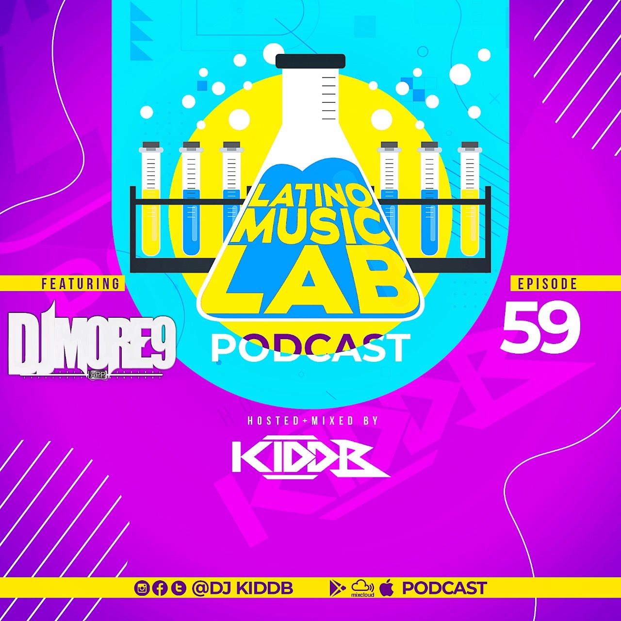 DJ Kidd B - Latino Music Lab Podcast Episode 0059