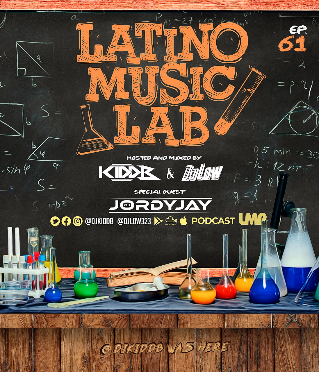 DJ Kidd B - Latino Music Lab Podcast Episode 0061