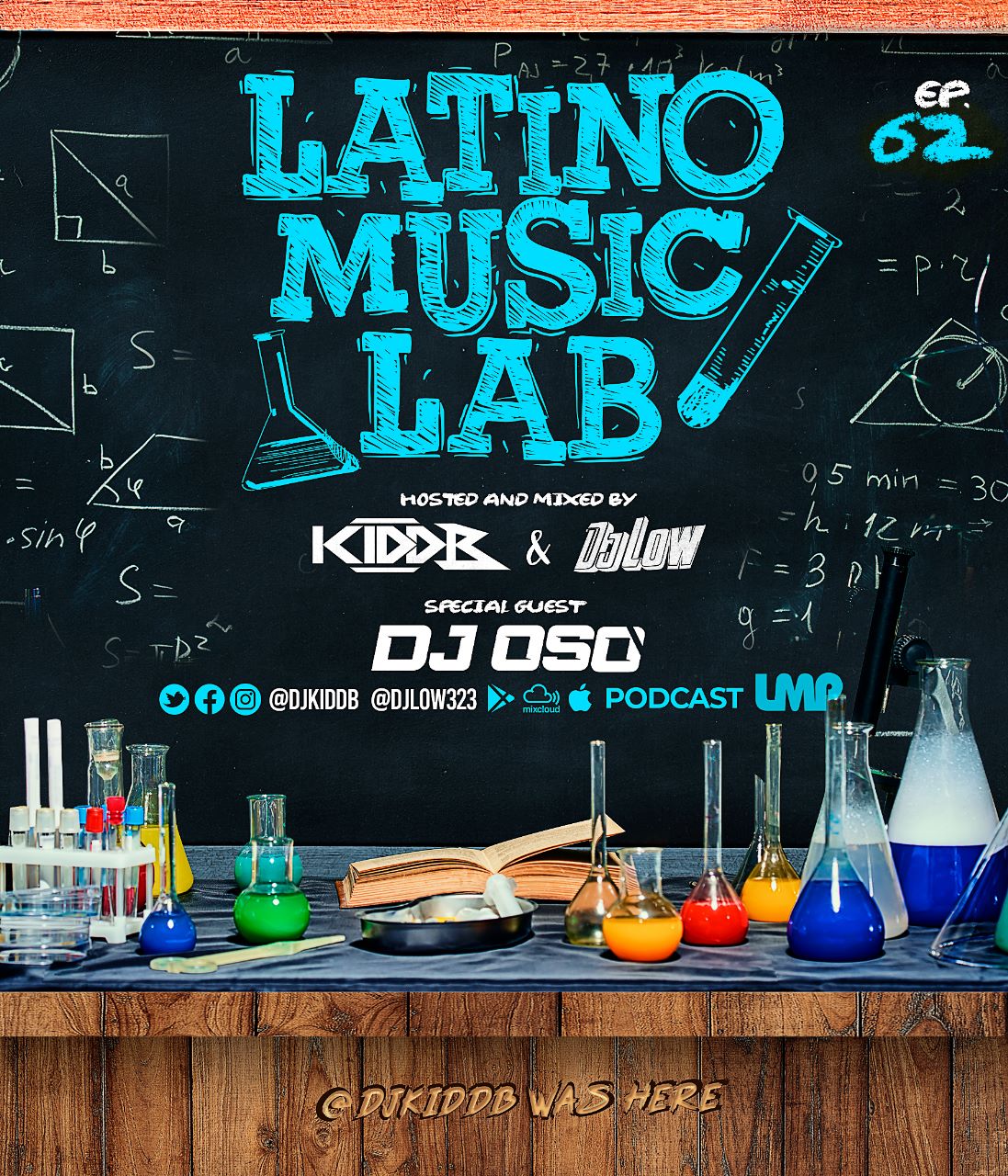 DJ Kidd B & DJ Low - Latino Music Lab Podcast Episode 0062