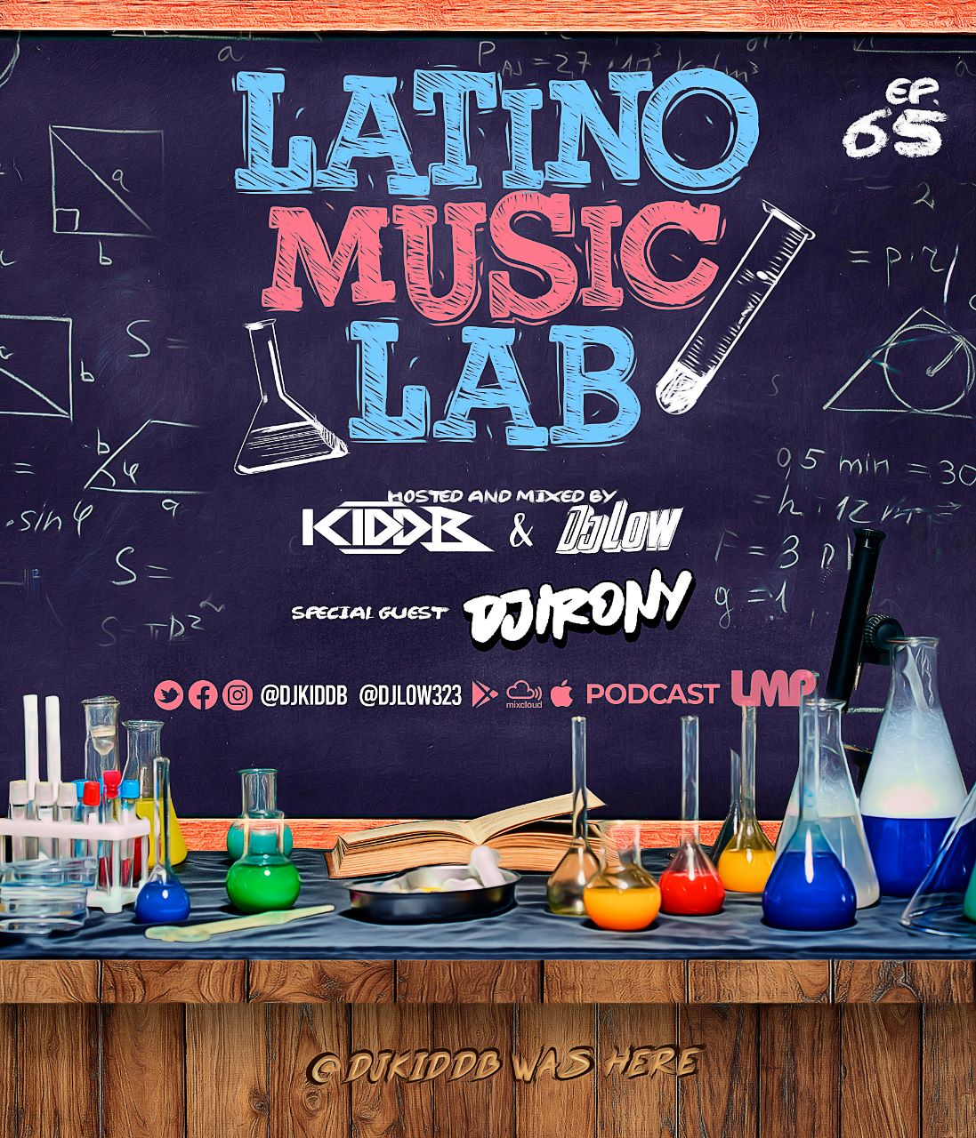 DJ Kidd B - Latino Music Lab Podcast Episode 0065