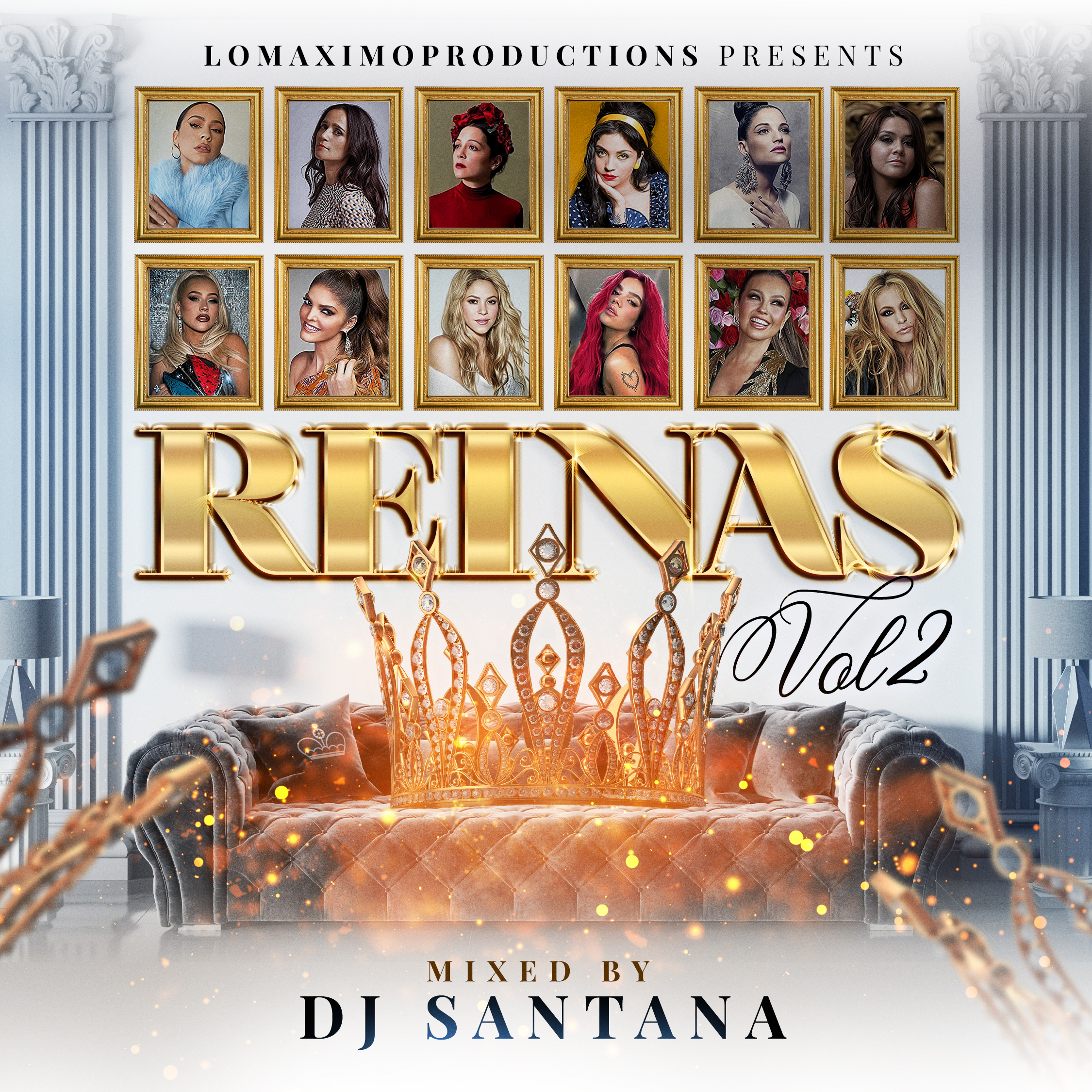 DJ Santana - REINAS Mixtape Volume 2 (2023)