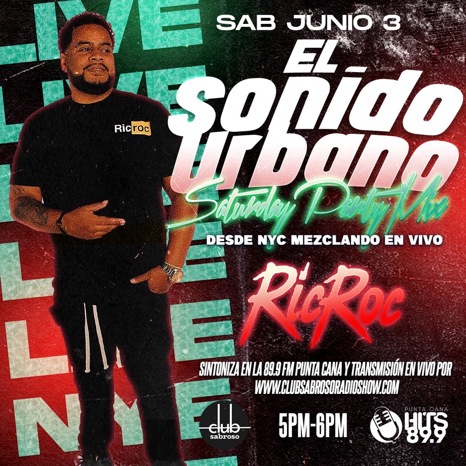 DJ Ric Roc - Saturday Party Mix 89.9 Punta Cana