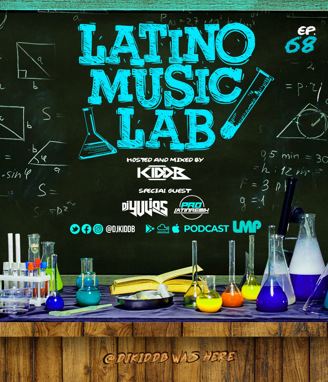 DJ Kidd B - Latino Music Lab Podcast Episode 0068