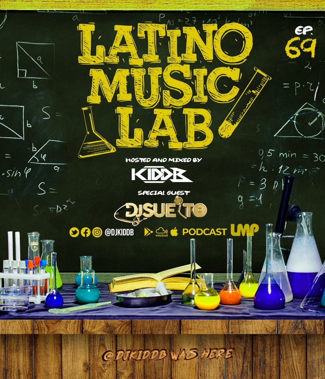 DJ Kidd B - Latino Music Lab Podcast Episode 0069