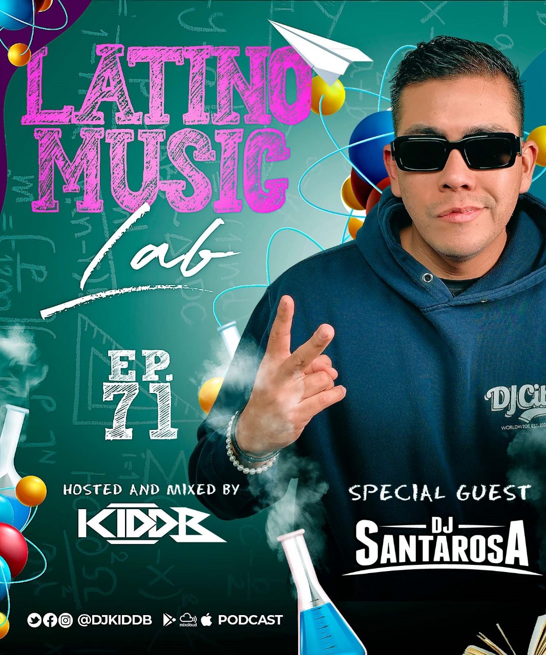 DJ Kidd B - Latino Music Lab Podcast Episode 007