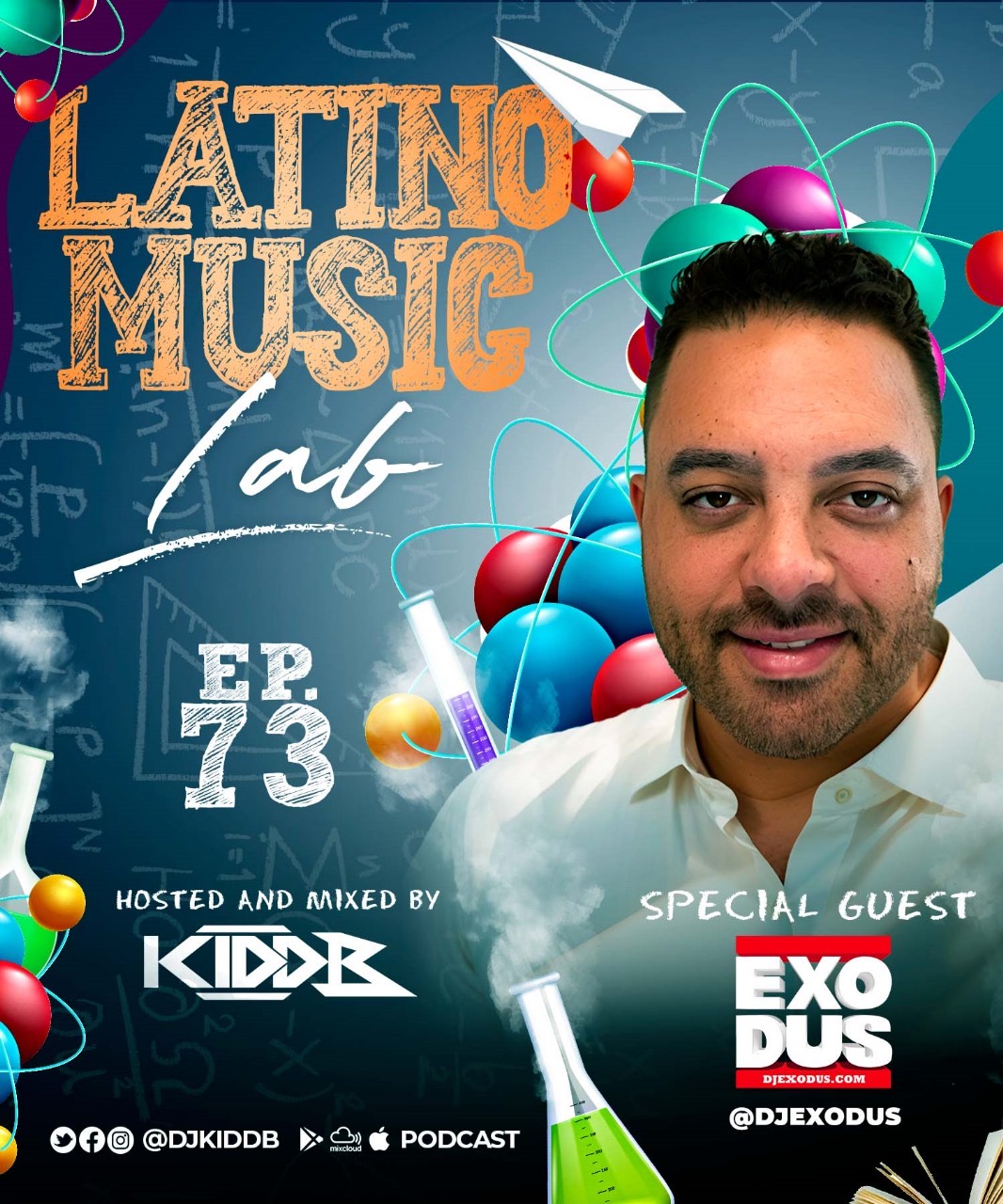 DJ Kidd B - Latino Music Lab Podcast Episode 0073