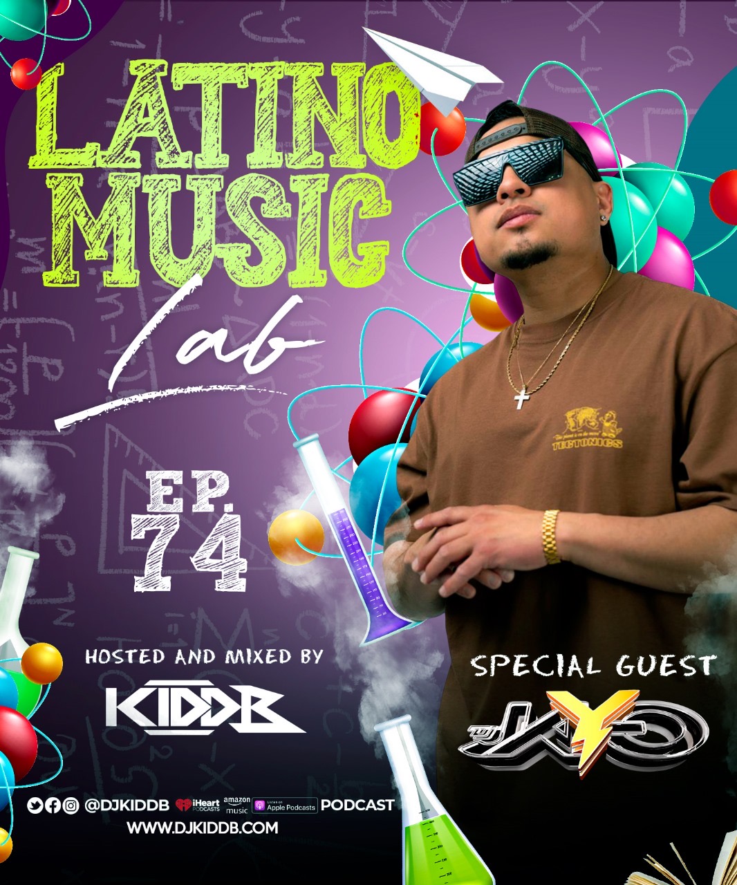 DJ Kidd B - Latino Music Lab Podcast Episode 0074