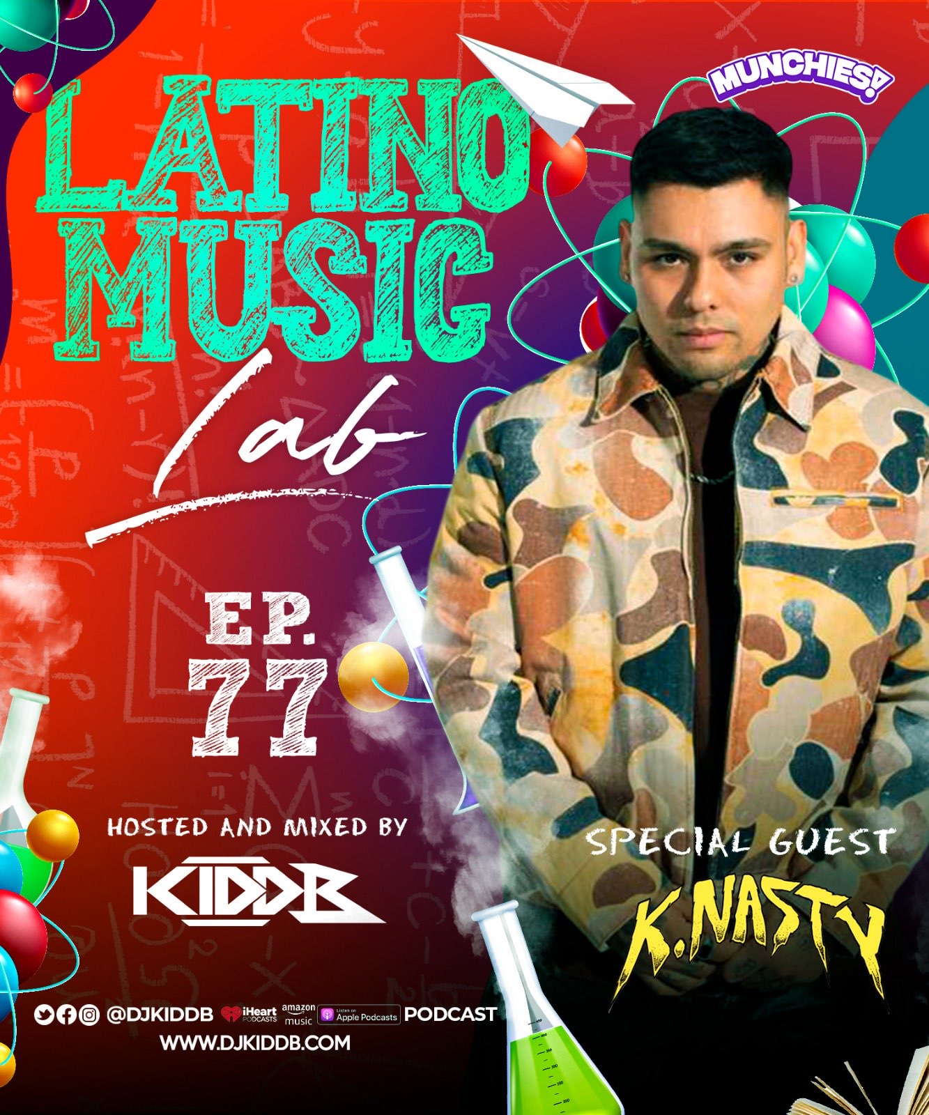 DJ Kidd B - Latino Music Lab Podcast Episode 0077