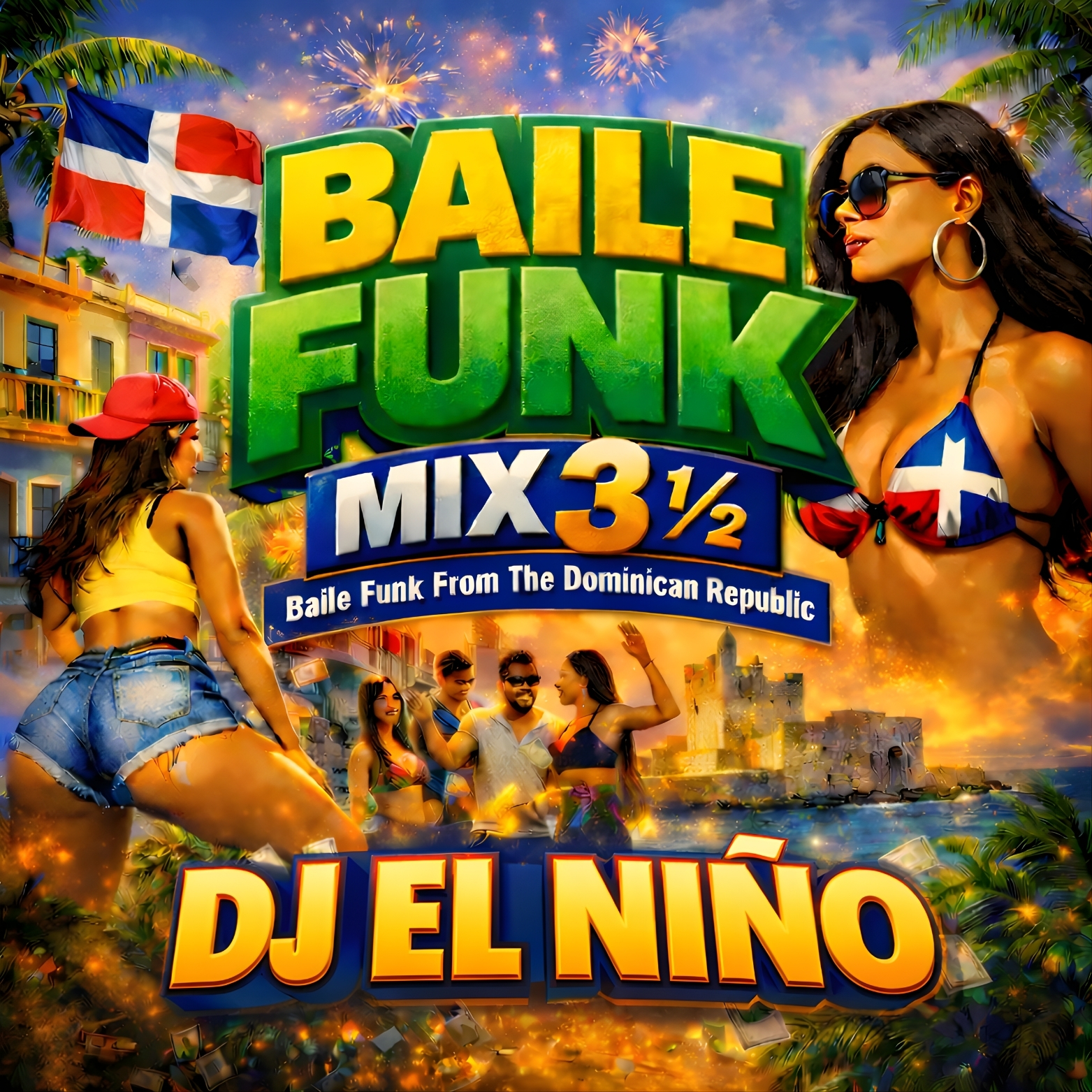 DJ El Nino - Baile Funk Mix 3 1/2