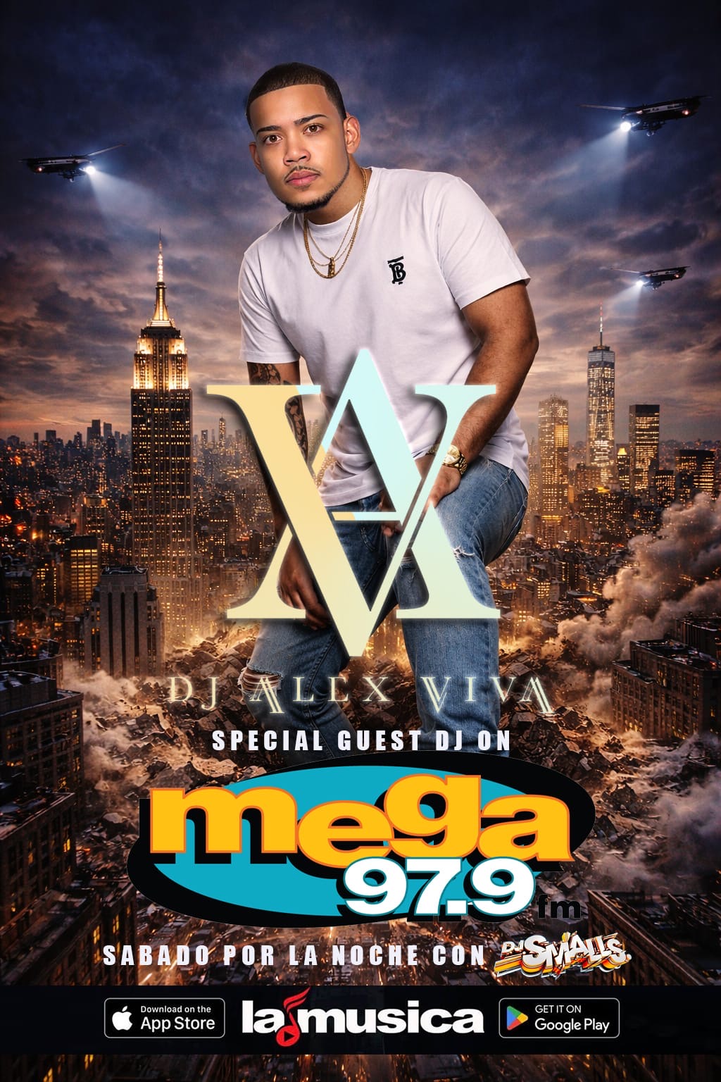 DJ Alex Viva - La Mega Mezcla Con Alex Viva En Viv