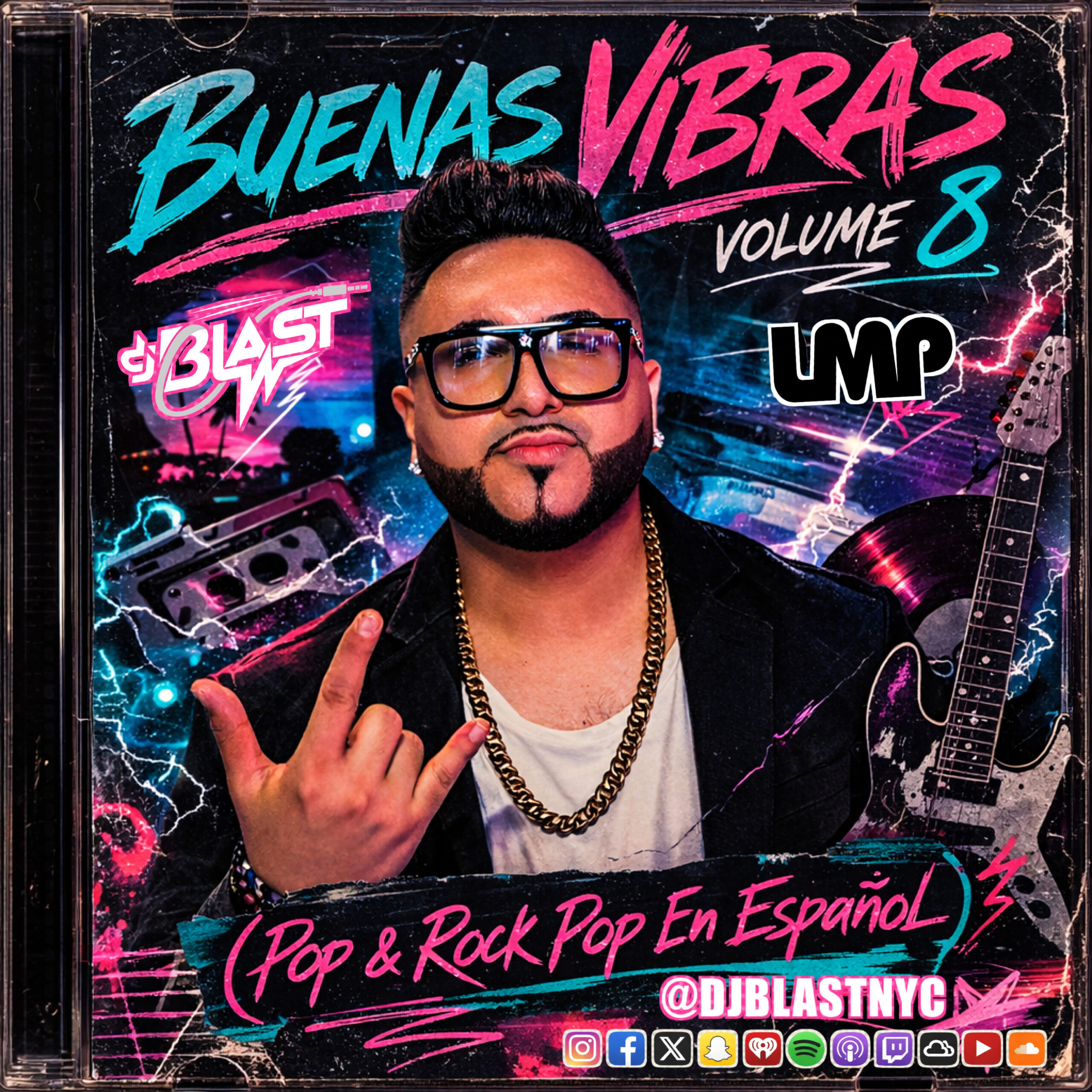 DJ Blast - BUENAS VIBRASSSS Volume 8 (Rock Espanol)