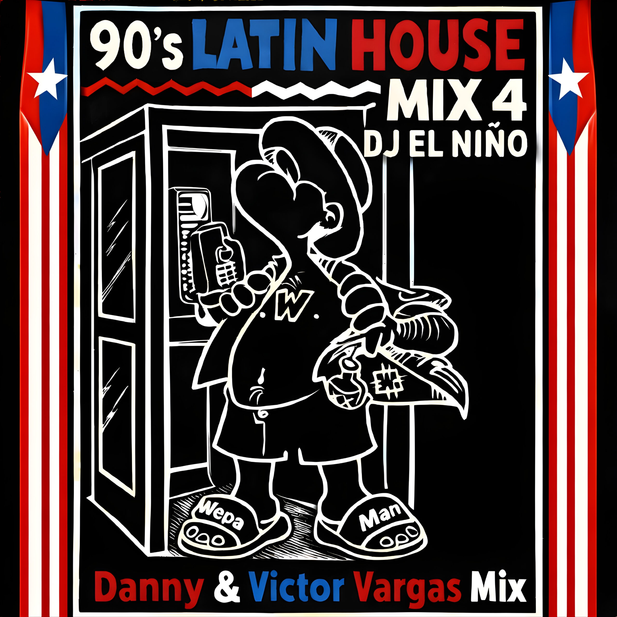 DJ El Nino - 90's Latin House Mix 4 (Danny & Victor Vargas Mix)