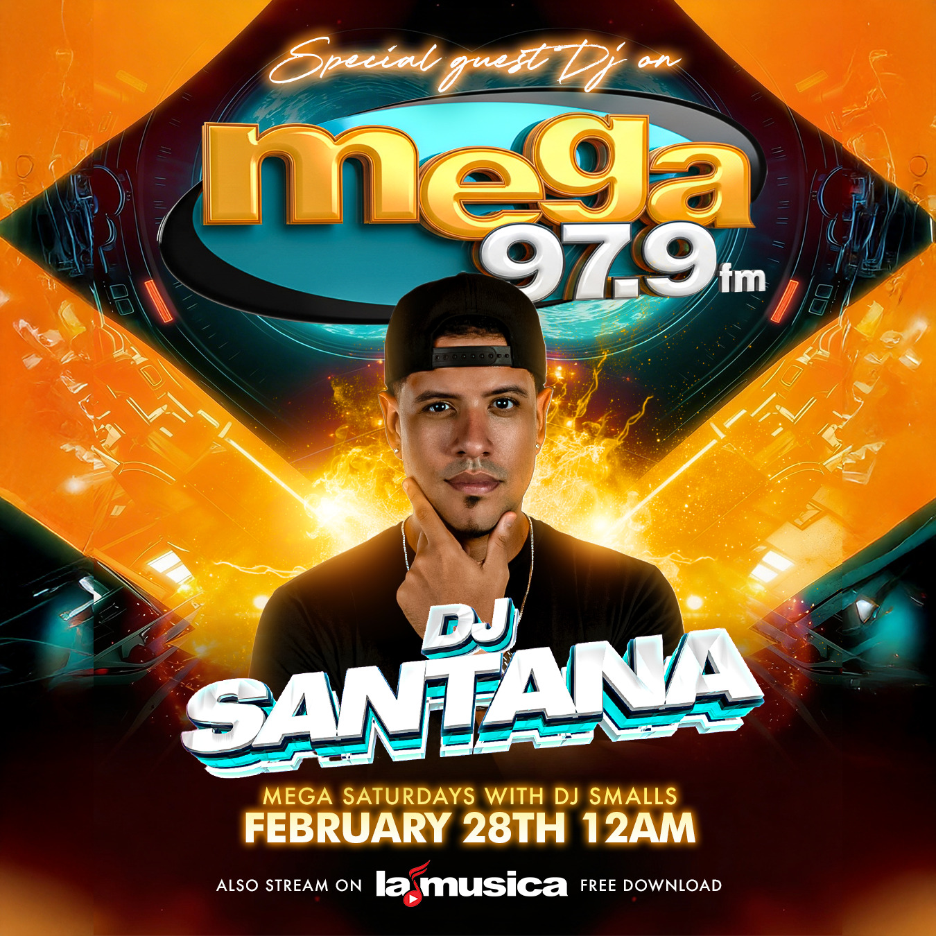 DJ Santana - La Mega Mezcla Con DJ Santana