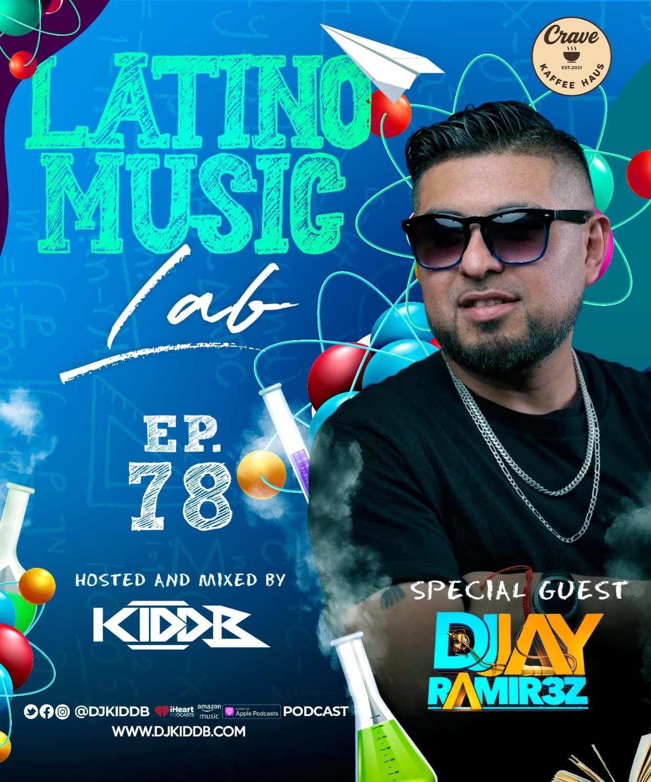 DJ Kidd B - Latino Music Lab Podcast Episode 0078