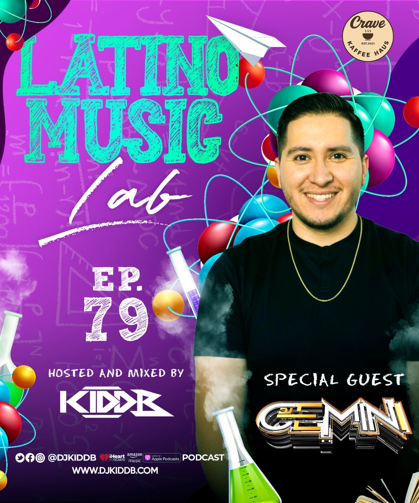 DJ Kidd B - Latino Music Lab Podcast Episode 0079