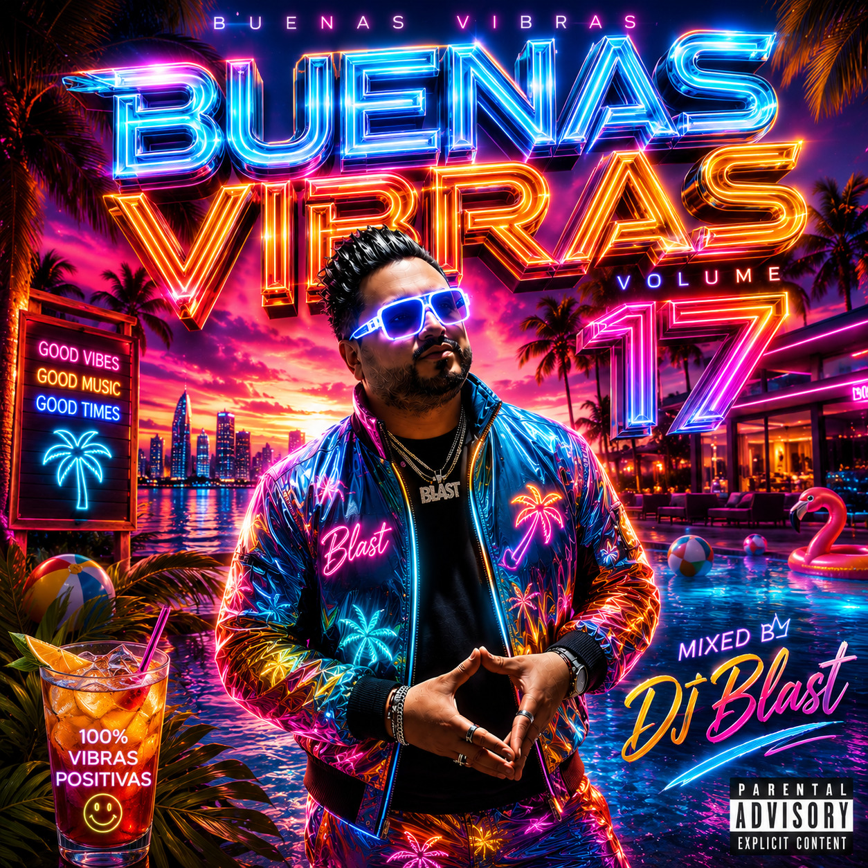 DJ Blast - BUENAS VIBRASSSS Volume 17 (Reggaeton Hits)