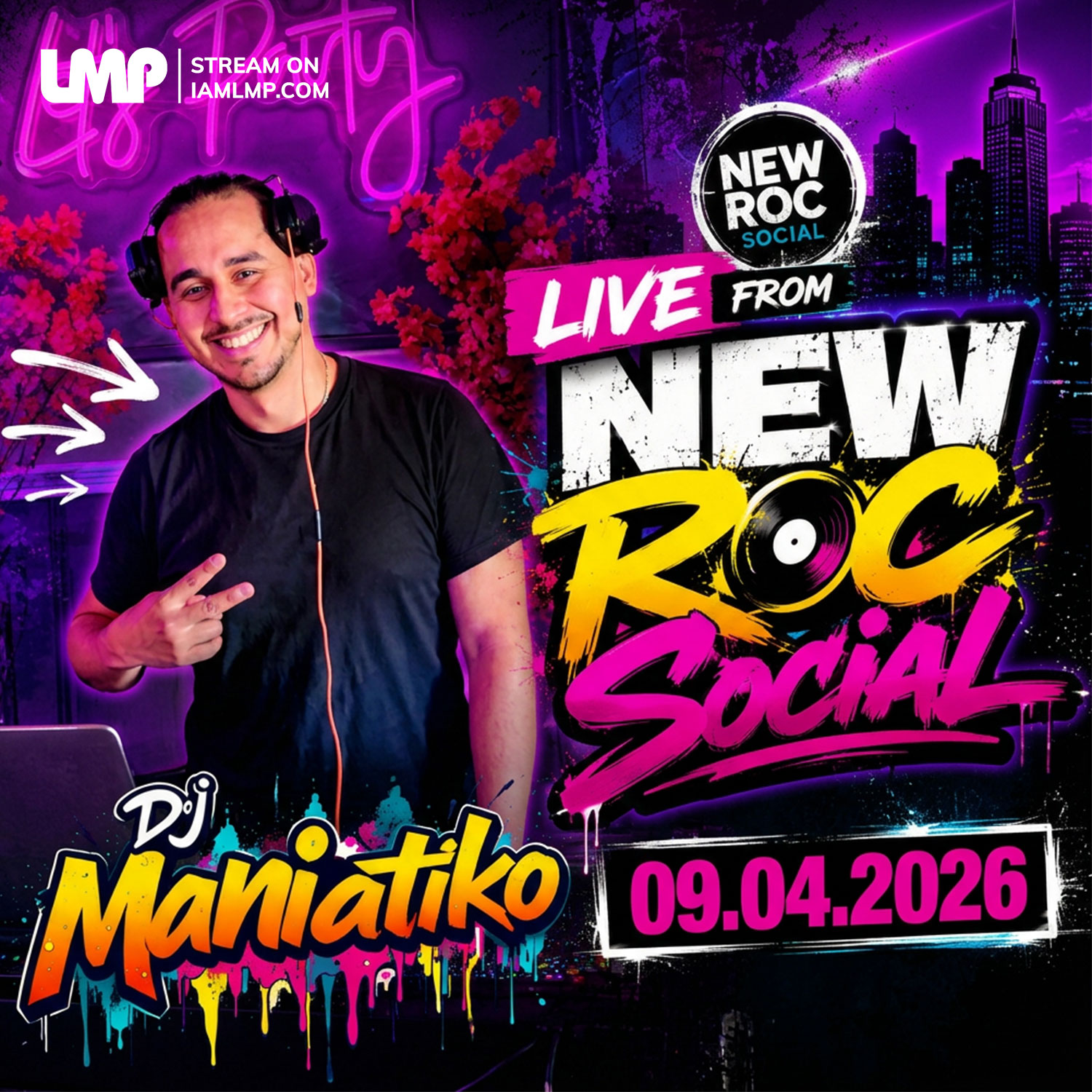 Party Mix From New Roc Social, New York City, NY (09/04/2026) — DJ
