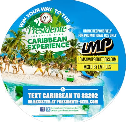 The Presidente Caribbean Experience mix CD, mixed by LMP DJs