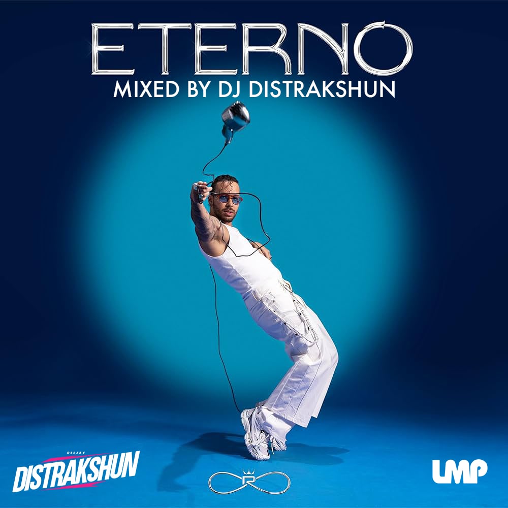 The cover of DJ Distrakshun's ETERNO album mix on IAMLMP.com